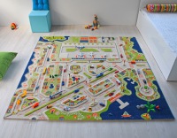 Spielteppich Spielteppich Stadt Größe XXL