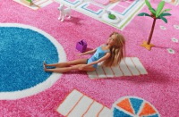  Spielteppich Spielhaus Rosa Größe L